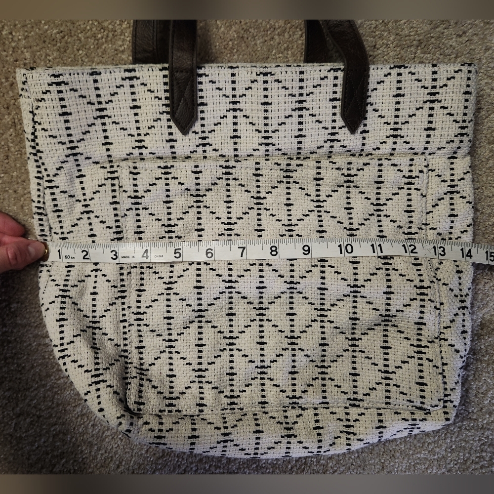 Thirty-One Patterned Tote Bag - Picture 3 of 4